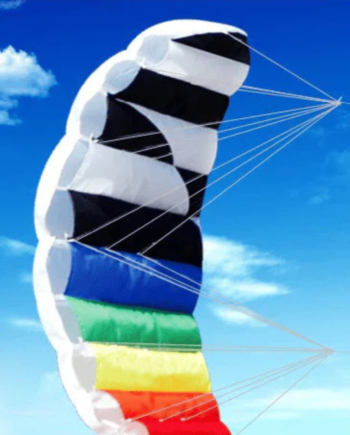 Wikz Parafoil Drage - Twilight Rainbow
