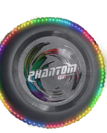 Wikz Frisbee LED - Aero Glow - Sort